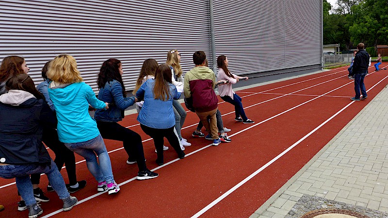 als auch die älteren Schüler...